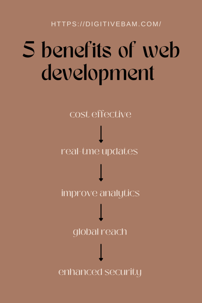 benefits of web development